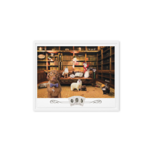 Clue: The Furry Suspects - Framed Wall Art - Image 3